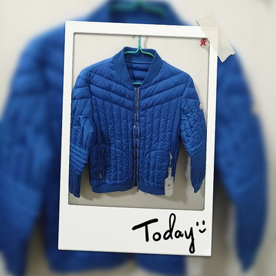 双十一马克华菲官方旗舰店买的薄款羽绒服,原价1195,全新,