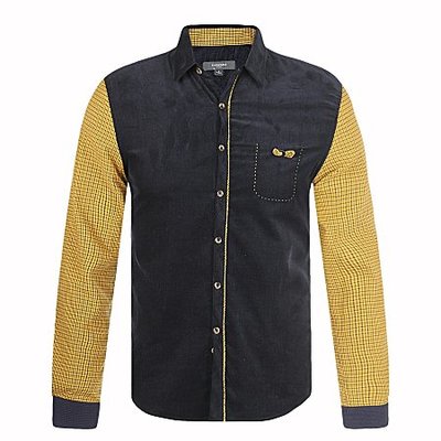 FAIRWHALEJEANS 马克华菲 男衬衫 深蓝色 男衬衫 男式 7143302002深蓝色 - FAIRWHALEJEANS 马克华菲正品特卖 - 好乐买限时特卖