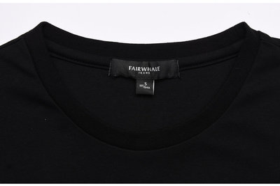 FAIRWHALEJEANS 马克华菲 男T恤 黑色 男T恤 男式 7154202051黑色 - FAIRWHALEJEANS 马克华菲正品特卖 - 好乐买限时特卖